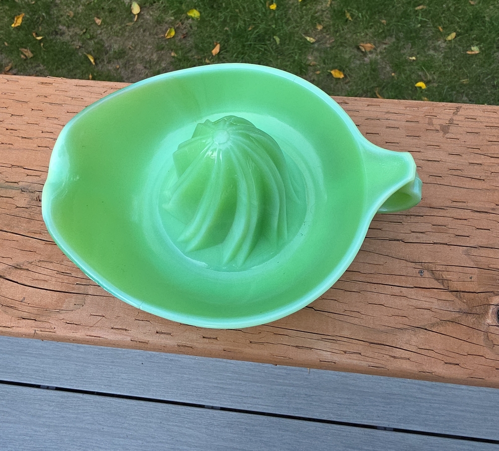 Jeannette Jadite citrus reamer